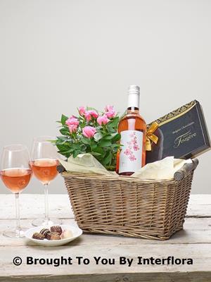 Luxury Rosé Wine Gift Basket